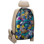 Abstract Cartoon Galaxy Space Print Car Seat Organizers