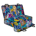 Abstract Cartoon Galaxy Space Print Pet Car Back Seat Cover