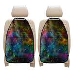 Abstract Colorful Galaxy Space Print Car Seat Organizers