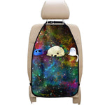 Abstract Colorful Galaxy Space Print Car Seat Organizers
