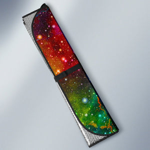 Abstract Colorful Galaxy Space Print Car Sun Shade GearFrost