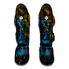 Abstract Colorful Galaxy Space Print Muay Thai Shin Guard