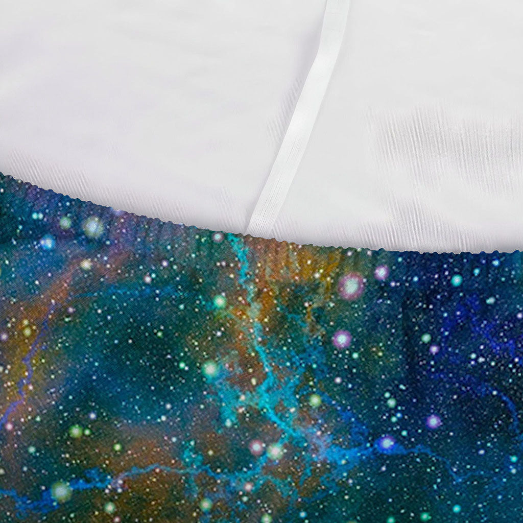 Abstract Colorful Galaxy Space Print Sofa Cover