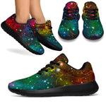 Abstract Colorful Galaxy Space Print Sport Shoes GearFrost