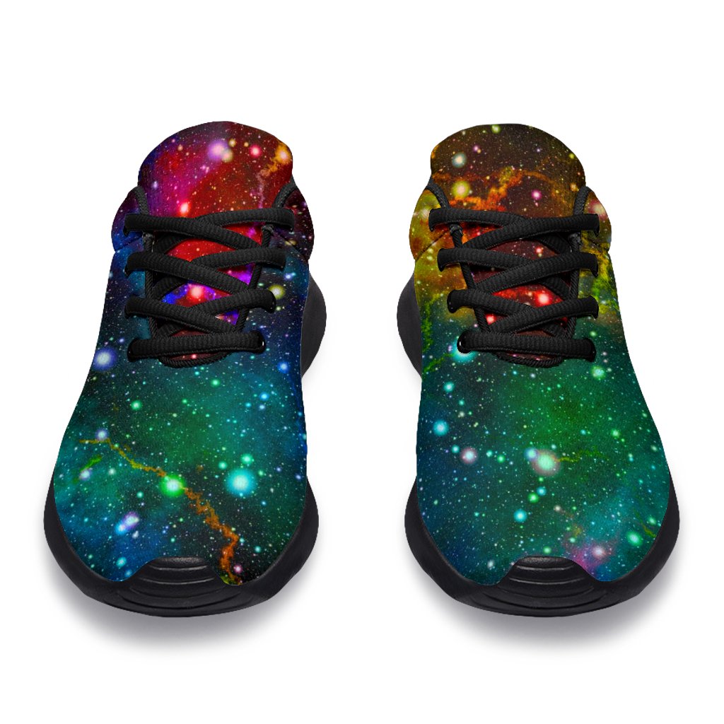 Abstract Colorful Galaxy Space Print Sport Shoes GearFrost