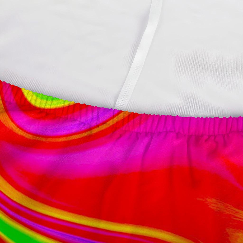 Abstract Colorful Liquid Trippy Print Sofa Cover