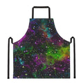Abstract Dark Galaxy Space Print Apron