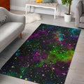 Abstract Dark Galaxy Space Print Floor Mat