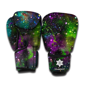 Abstract Dark Galaxy Space Print Boxing Gloves