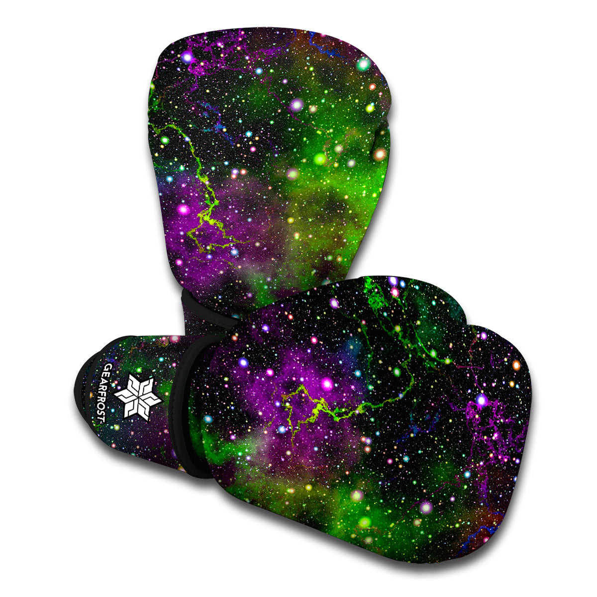 Abstract Dark Galaxy Space Print Boxing Gloves