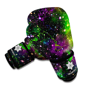 Abstract Dark Galaxy Space Print Boxing Gloves