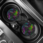 Abstract Dark Galaxy Space Print Car Coasters