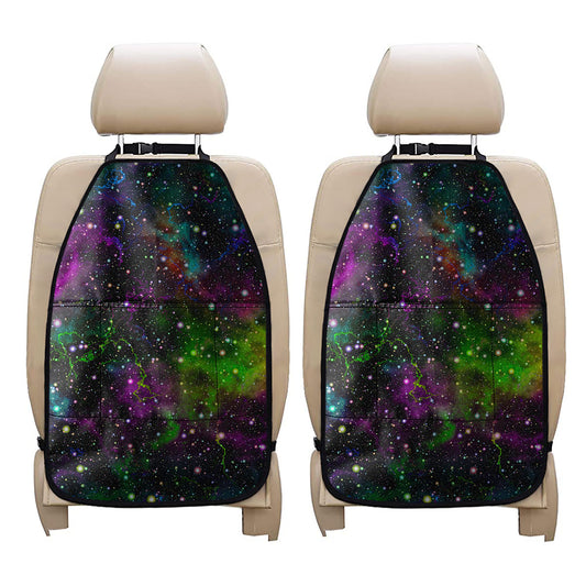Abstract Dark Galaxy Space Print Car Seat Organizers