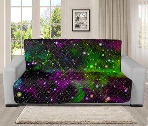 Abstract Dark Galaxy Space Print Futon Protector