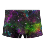 Abstract Dark Galaxy Space Print Men's Boxer Briefs