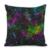 Abstract Dark Galaxy Space Print Pillow Cover