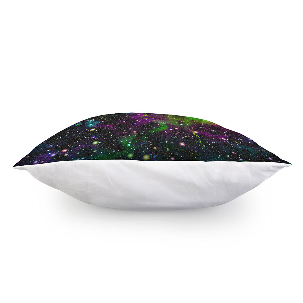 Abstract Dark Galaxy Space Print Pillow Cover