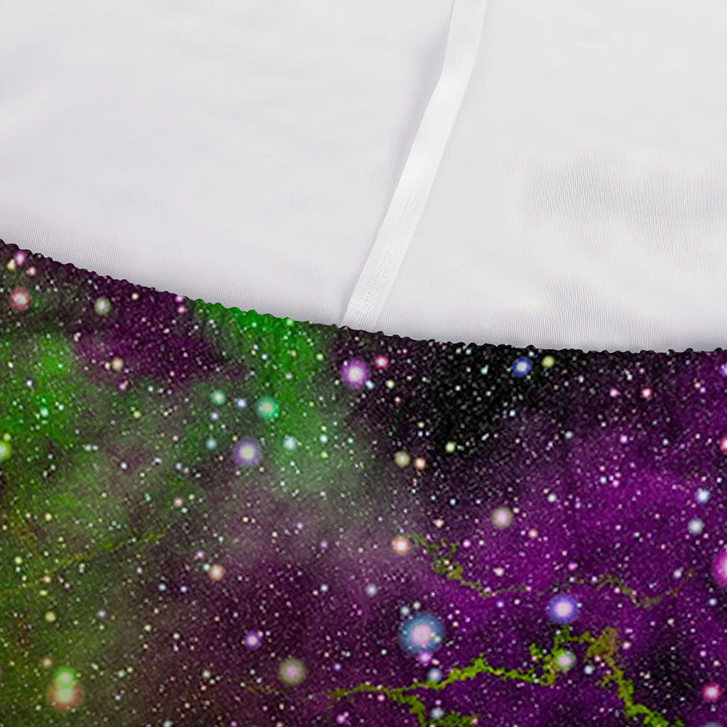 Abstract Dark Galaxy Space Print Sofa Cover