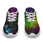 Abstract Dark Galaxy Space Print Sport Shoes GearFrost