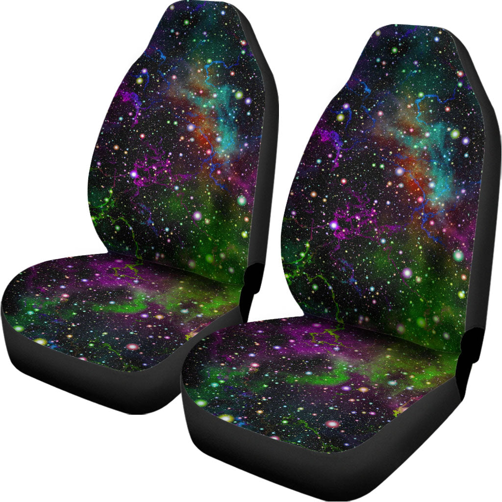 Abstract Dark Galaxy Space Print Universal Fit Car Seat Covers