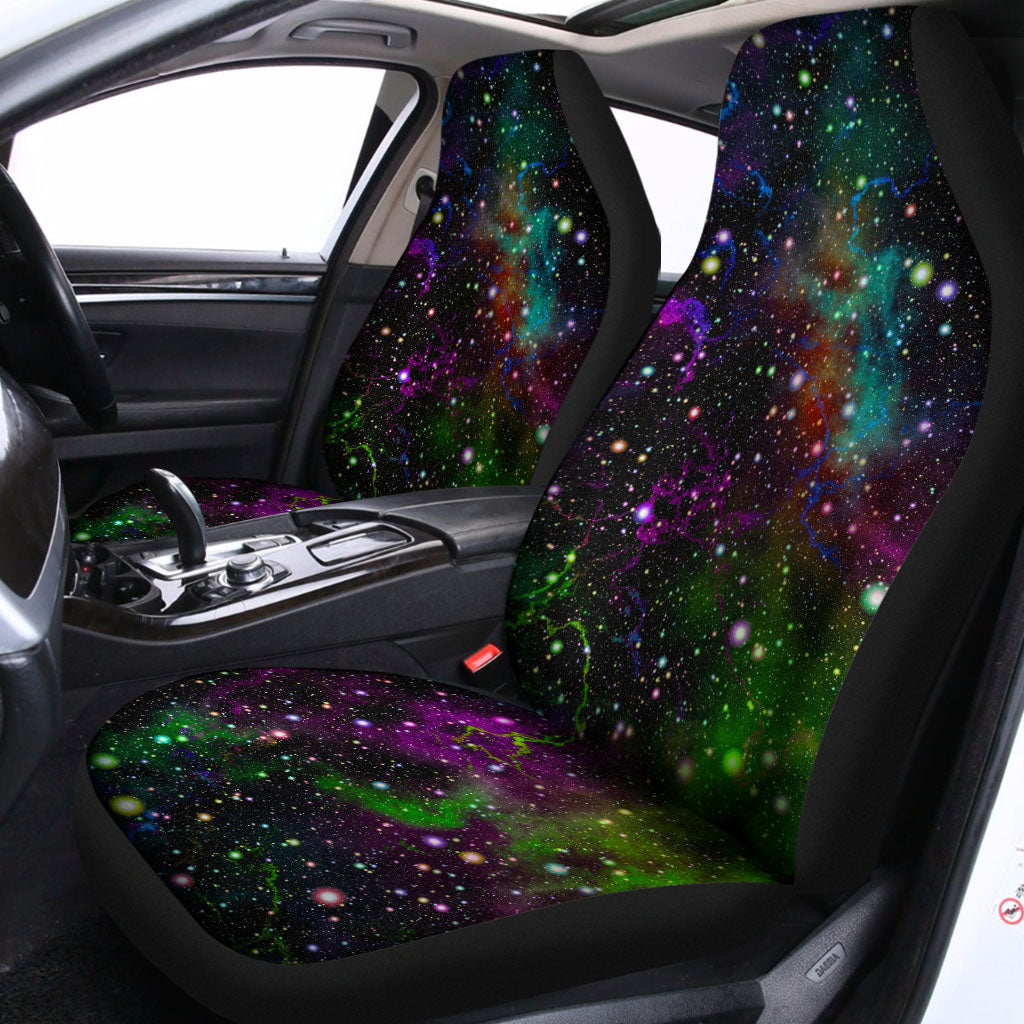 Abstract Dark Galaxy Space Print Universal Fit Car Seat Covers