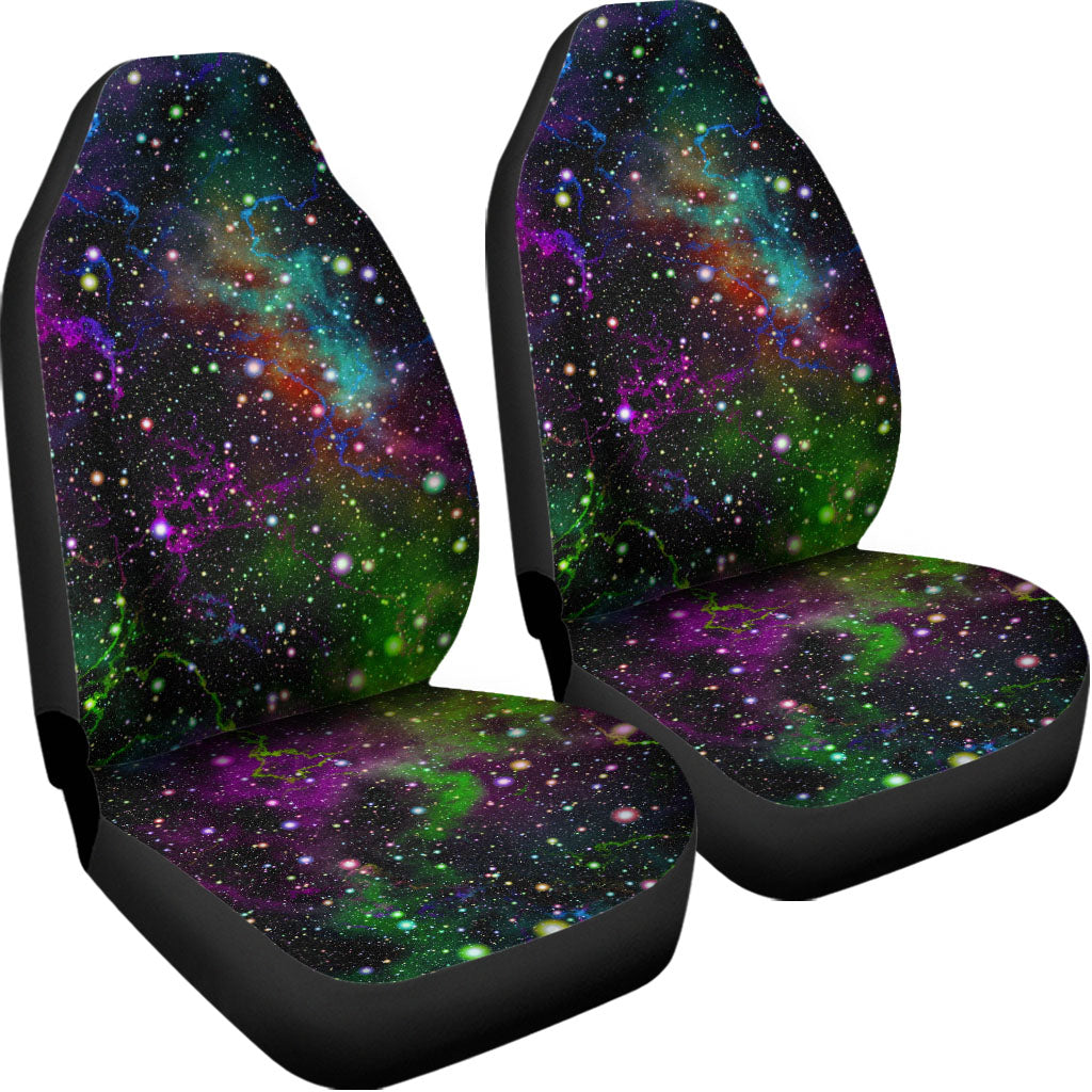 Abstract Dark Galaxy Space Print Universal Fit Car Seat Covers