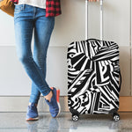 Abstract Dazzle Pattern Print Luggage Cover