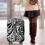 Abstract Dazzle Pattern Print Luggage Cover