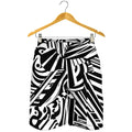 Abstract Dazzle Pattern Print Men's Shorts