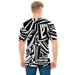 Abstract Dazzle Pattern Print Men's T-Shirt