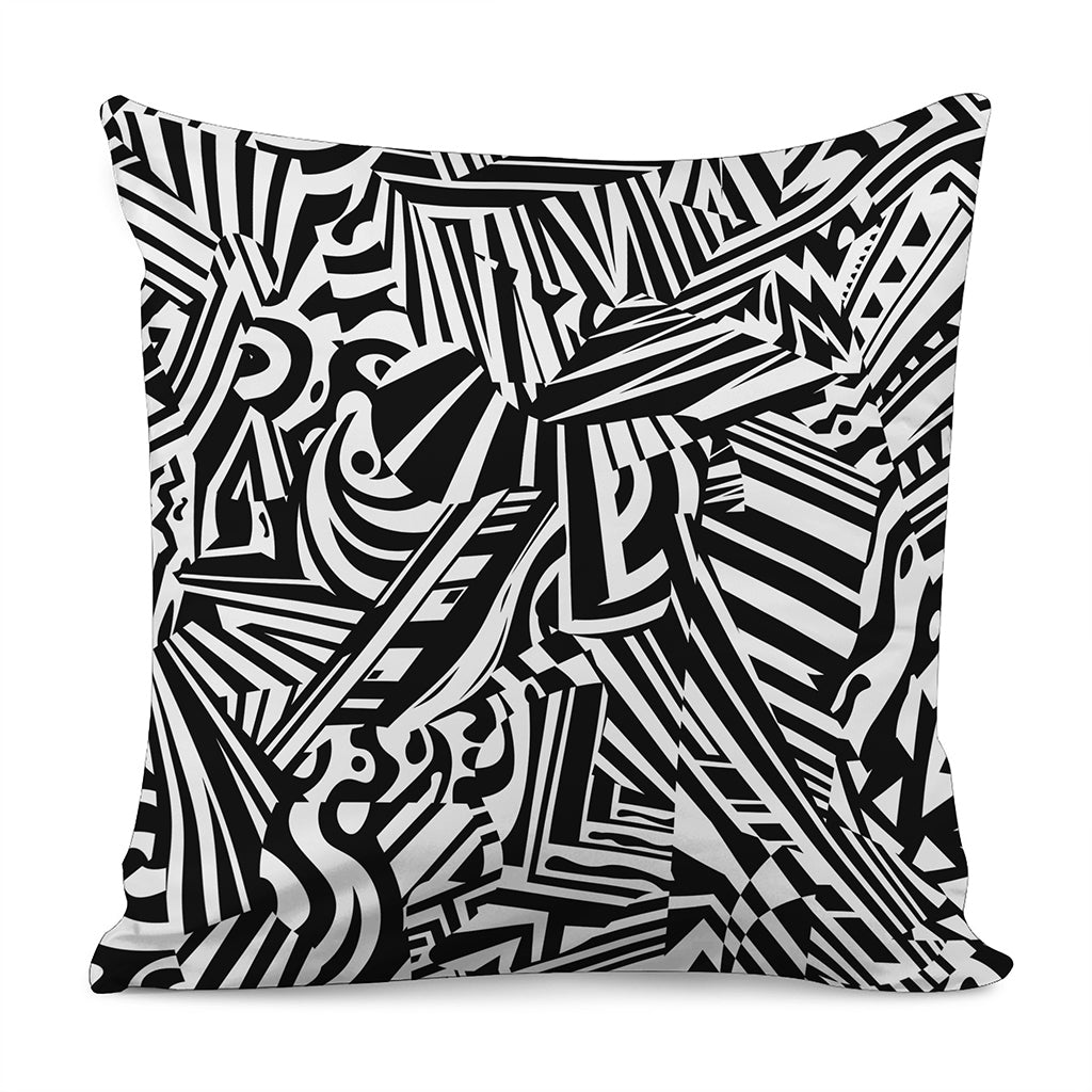 Abstract Dazzle Pattern Print Pillow Cover