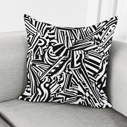 Abstract Dazzle Pattern Print Pillow Cover
