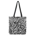 Abstract Dazzle Pattern Print Tote Bag