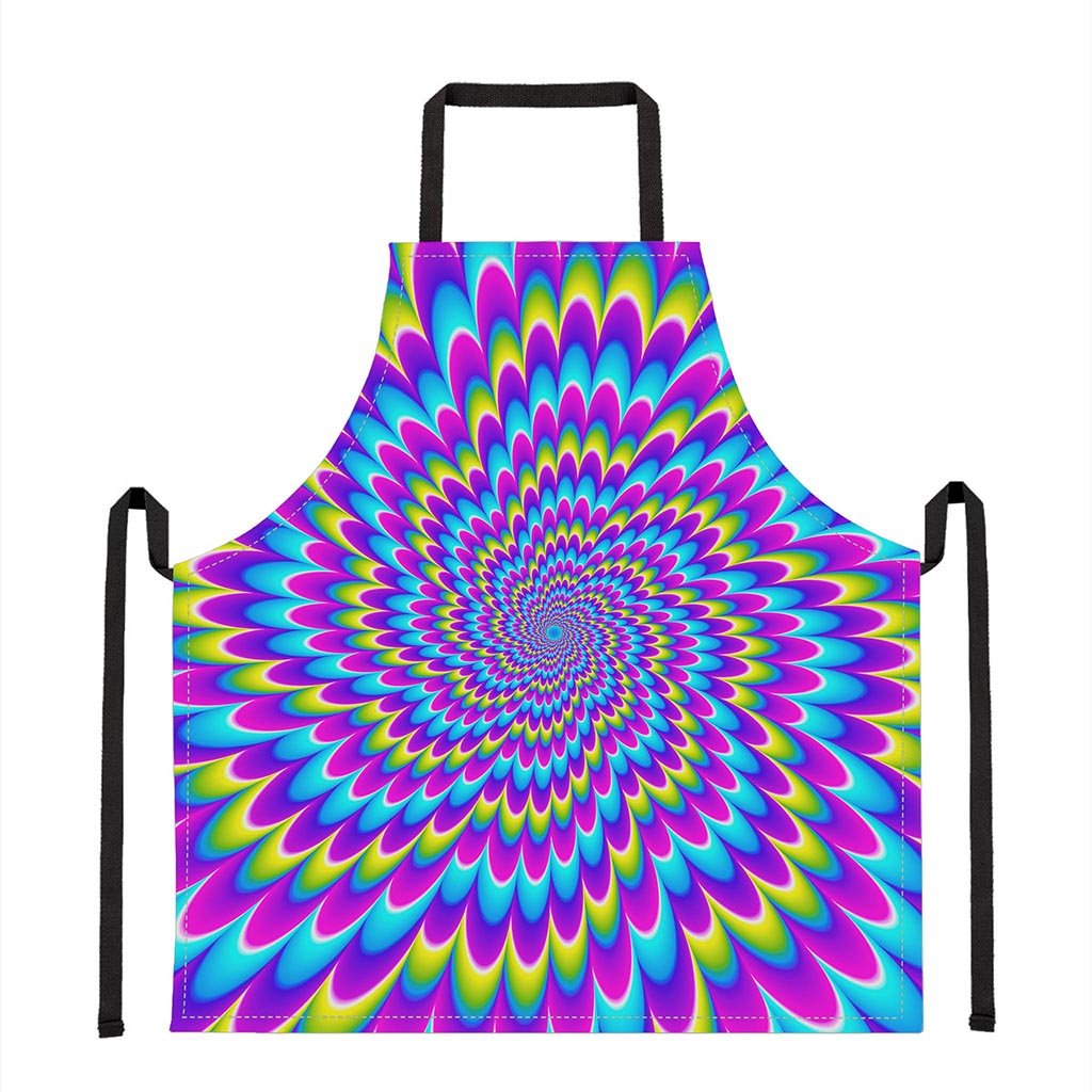 Abstract Dizzy Moving Optical Illusion Apron