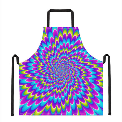 Abstract Dizzy Moving Optical Illusion Apron