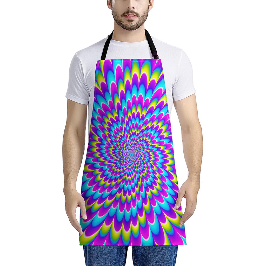 Abstract Dizzy Moving Optical Illusion Apron