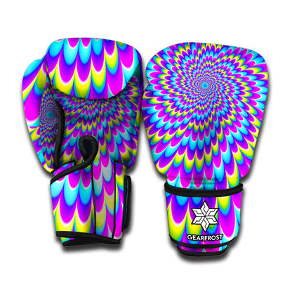 Abstract Dizzy Moving Optical Illusion Boxing Gloves