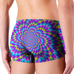 Abstract Dizzy Moving Optical Illusion Men's Boxer Briefs