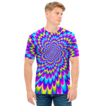 Abstract Dizzy Moving Optical Illusion Men's T-Shirt