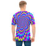 Abstract Dizzy Moving Optical Illusion Men's T-Shirt
