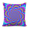 Abstract Dizzy Moving Optical Illusion Pillow Cover
