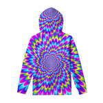 Abstract Dizzy Moving Optical Illusion Pullover Hoodie
