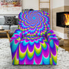 Abstract Dizzy Moving Optical Illusion Recliner Slipcover