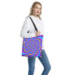 Abstract Dizzy Moving Optical Illusion Tote Bag