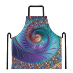 Abstract Fractal Print Apron