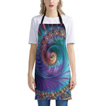 Abstract Fractal Print Apron