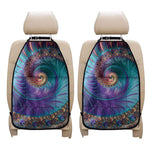 Abstract Fractal Print Car Seat Organizers