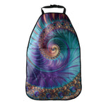Abstract Fractal Print Car Seat Organizers
