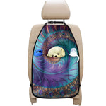 Abstract Fractal Print Car Seat Organizers