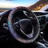 Abstract Fractal Print Car Steering Wheel Cover